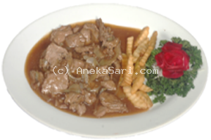 Bistik Sapi • Beef Steak • 牛排